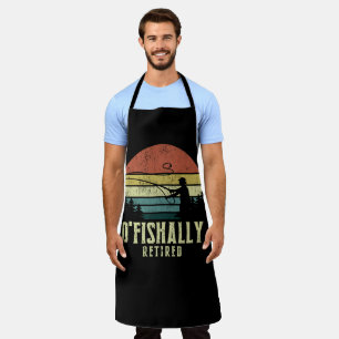Tablier Ofish Retraité Funny Pêche retraite