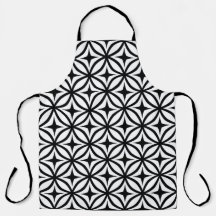 Ogee et Star Répéter le Motif Apron