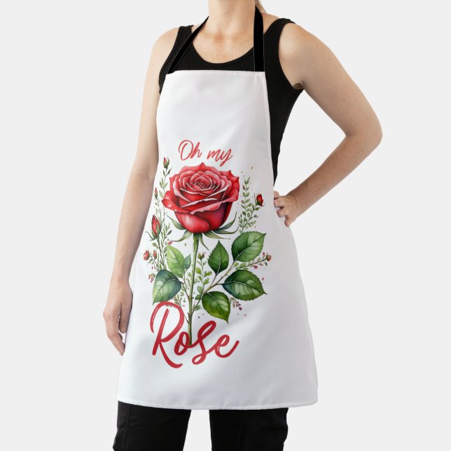 Tablier Oh mon Rose (Insitu)