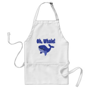 Tablier Oh, Whale Pun Drôle