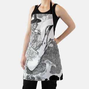 Tablier Oie-mère victorienne vintage par Charles Robinson