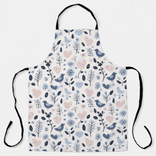 Tablier Oiseaux lunaires scandinaves