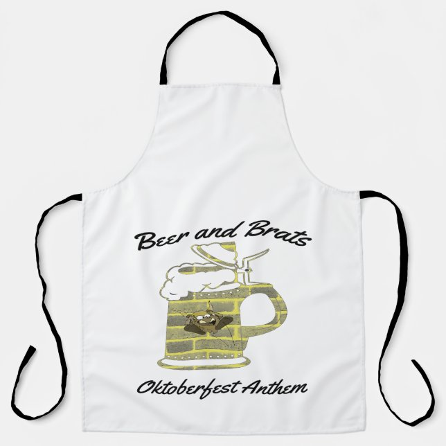 TABLIER OKTOBERFEST : BIÈRE ET BRATS (Recto)