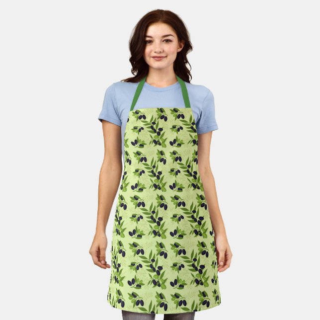 Tablier Olives d'Apron (Porté)