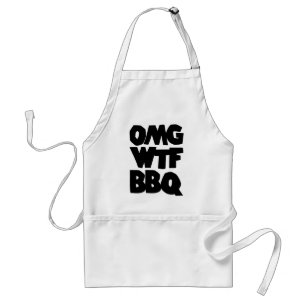 Tablier OMG WTF barbecue
