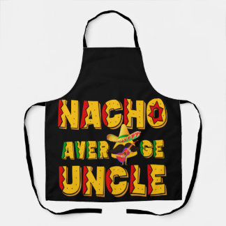 Tablier Oncle moyen de Nacho - Dons d'oncle amusant