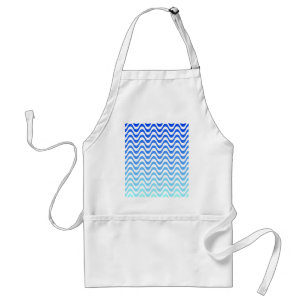 Tablier Ondes bleues dégradantes