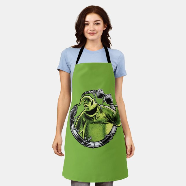 Tablier Oogie Boogie | Serpent et dés (Porté)