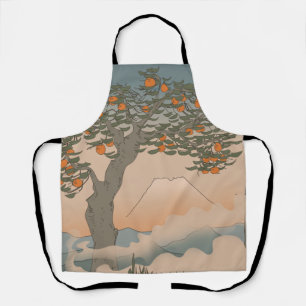 Tablier Oranger du Japon dans la brume
