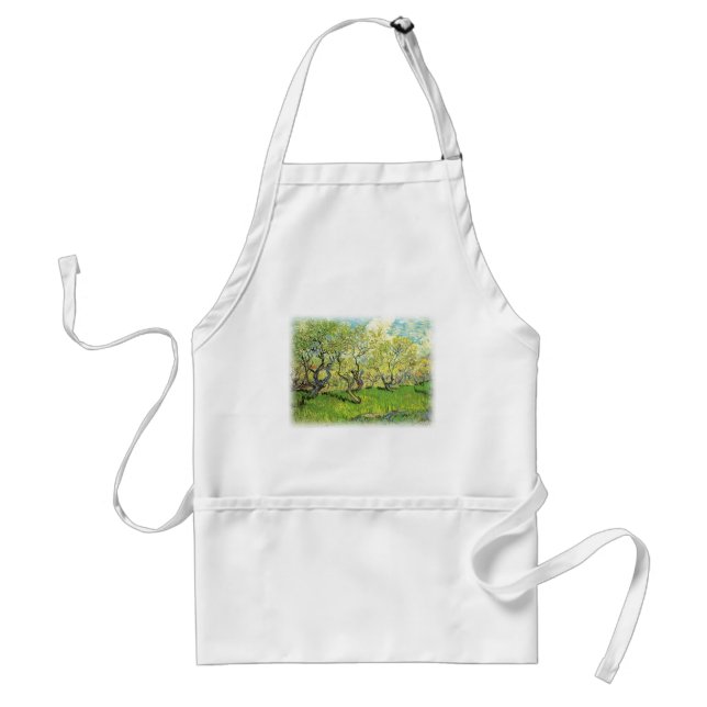 Tablier Orchard à Blossom Van Gogh copie (Devant)