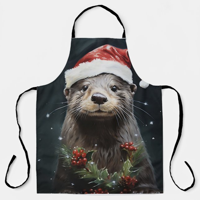 Tablier Otter de vacances (Recto)