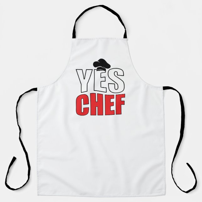 Tablier Oui, Chef (Recto)