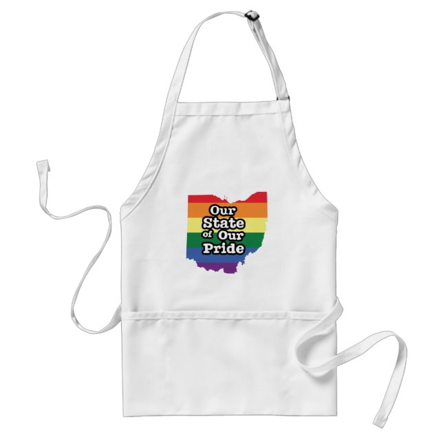 Tablier Our State of Our Pride Ohio (Devant)