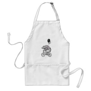 Tablier Ours de bicyclette de ballon