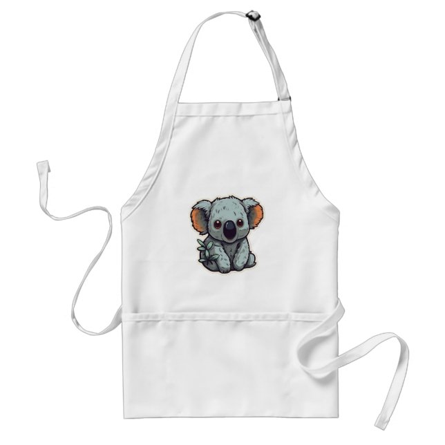 TABLIER OURS DE CARTOON KOALA (Devant)