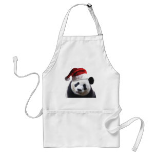 Tablier Ours panda de Noël