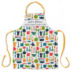 Outils de cuisine du chef Nom personnalisé Texte c