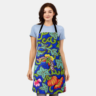 Tablier Owen Jones Antique Papillons Orientaux