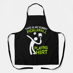 Tablier Paddleball - C'Est Mon Pickleball Jouer Chemise