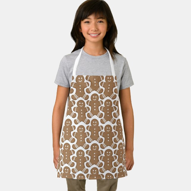 Tablier Pain d'épices Homme Noël Fêtes Cookie Cuisine (Insitu)