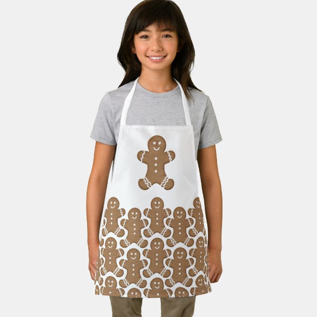 Tablier Pain d'épices Homme Noël Fêtes Cookie Cuisine (Insitu)