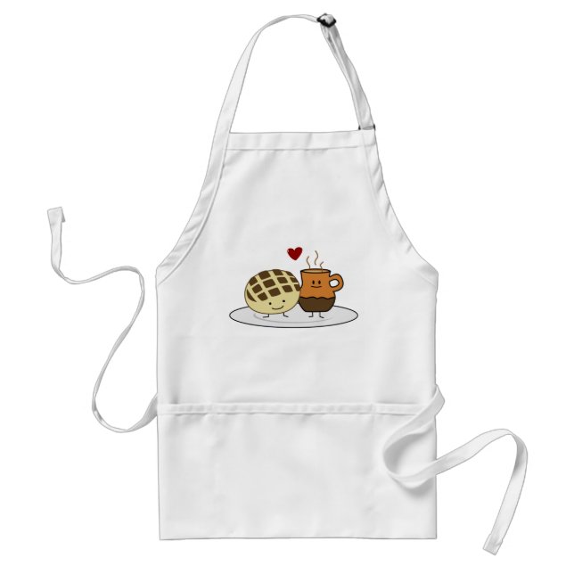 Tablier Pain sucré Chocolat Chocolat Chocolat chaud Poulet (Devant)