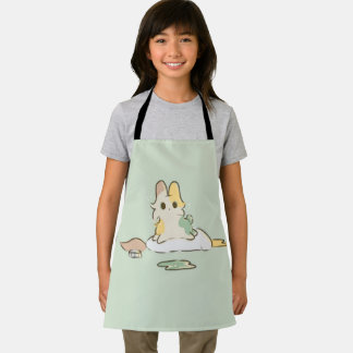 Tablier Paint bunny apron 
