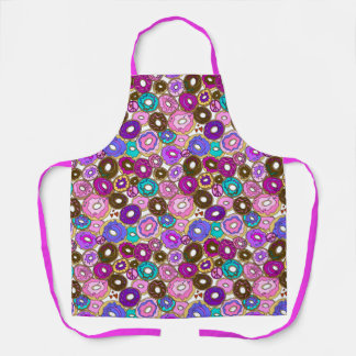 Tablier Paix Amour et Donuts