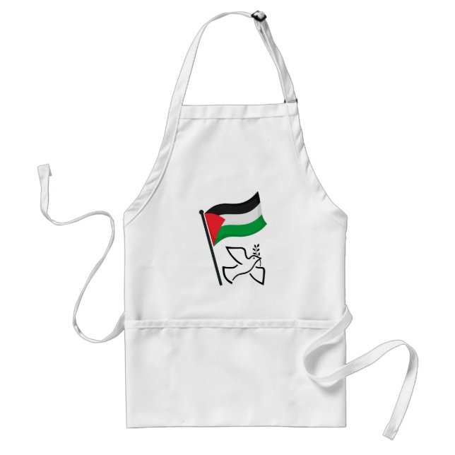 Tablier Palestine Drapeau du Canada (anglais seulement) |  (Devant)