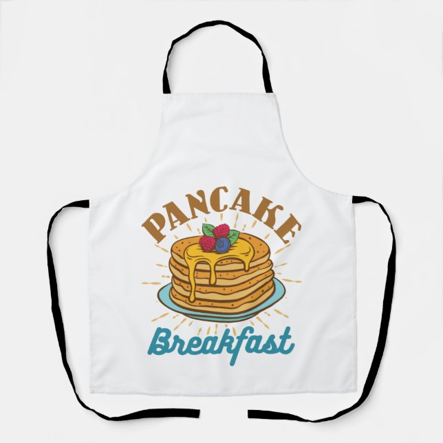 Tablier Pancake Breakfast Vintage Pancakes Lover (Recto)