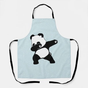 Tablier Panda qui fait le dab, Panda drôle danse dab