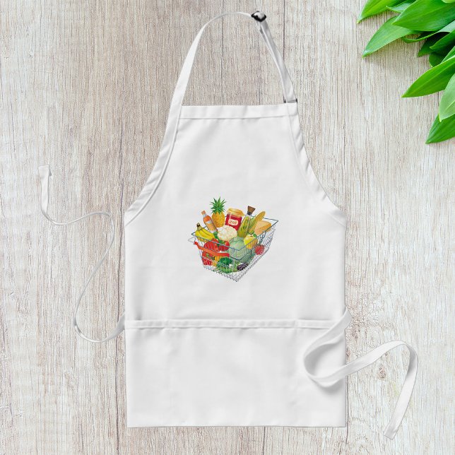 Tablier Panier d'achat supermarché (Créateur téléchargé)