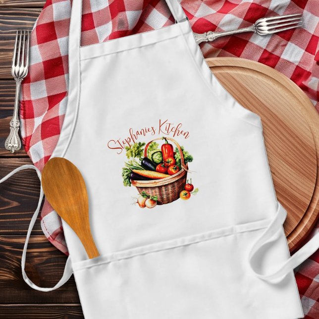 Tablier Panier végétal Panier de cuisine personnalisée (Créateur téléchargé)