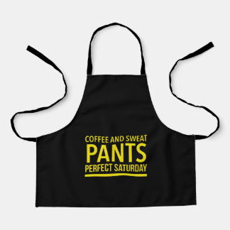 Tablier Pantalon café et sueur parfait samedi