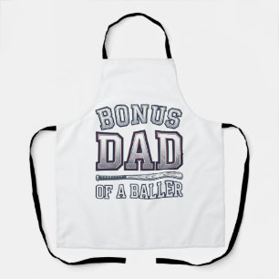 Tablier Papa bonus d'un design de maillot de sport vintage