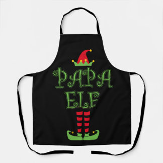 Tablier Papa Elf Christmas TShirt