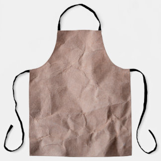Tablier Papier effondré rustique