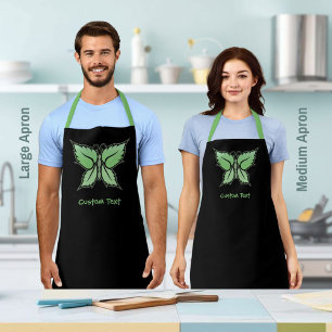 Tablier Papillon à menthe