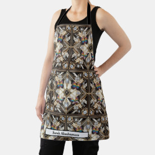 Tablier Papillon Arc-en-Ciel Art Déco Féminin et G