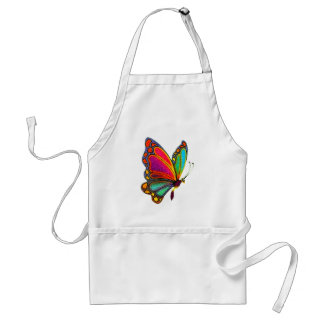 Tablier Papillon d'arc-en-ciel