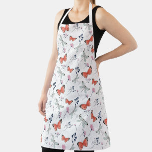 Tablier Papillons et Libellules
