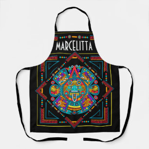 Tablier Parc artistique maya Fiesta