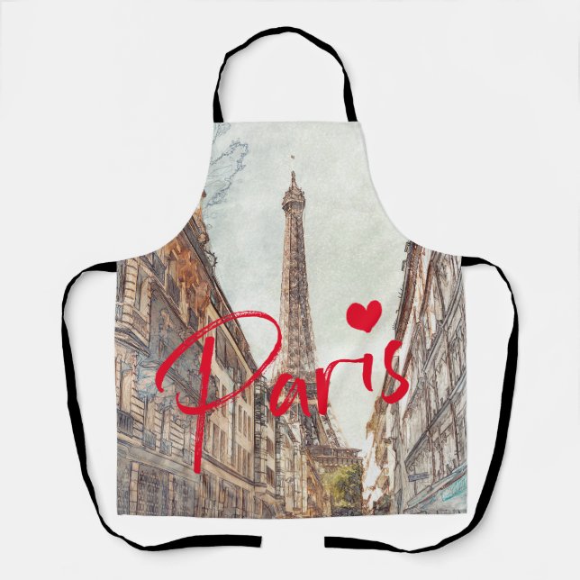 Tablier Paris (Recto)