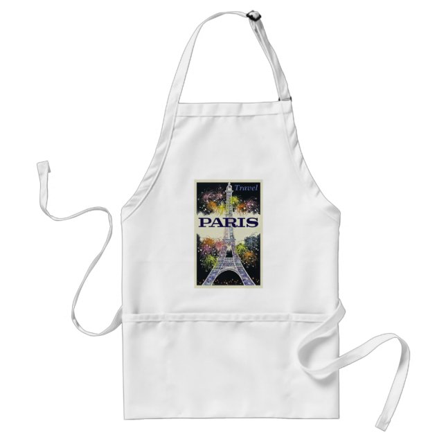 Tablier Paris : Poster Apron (Devant)