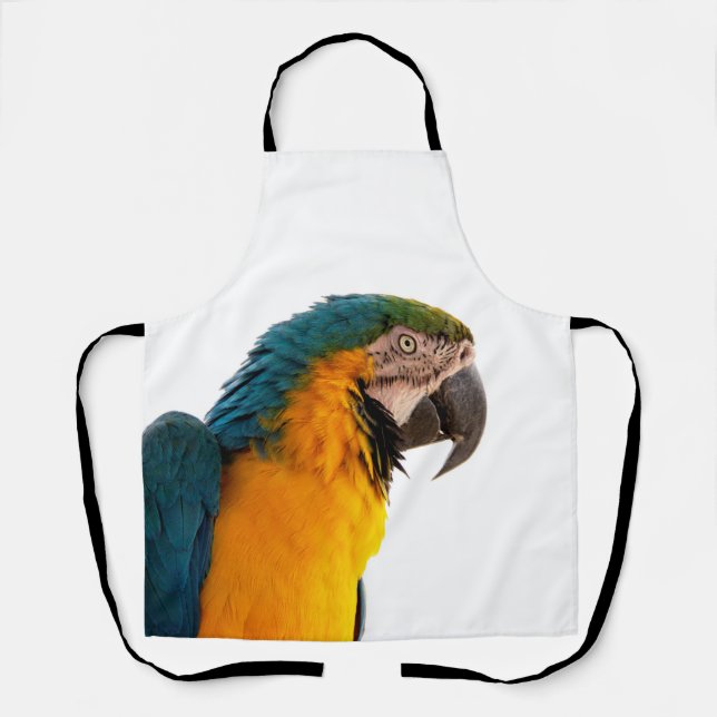 Tablier Parrot macaw (Recto)