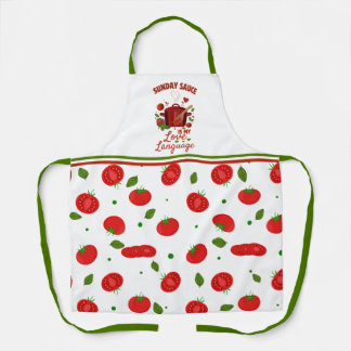Tablier Pasquale Sciarappa dimanche Sauce Apron