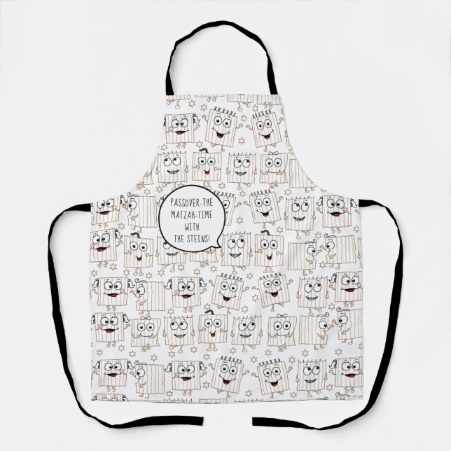 Tablier Passover le Matzah Time Apron (Recto)