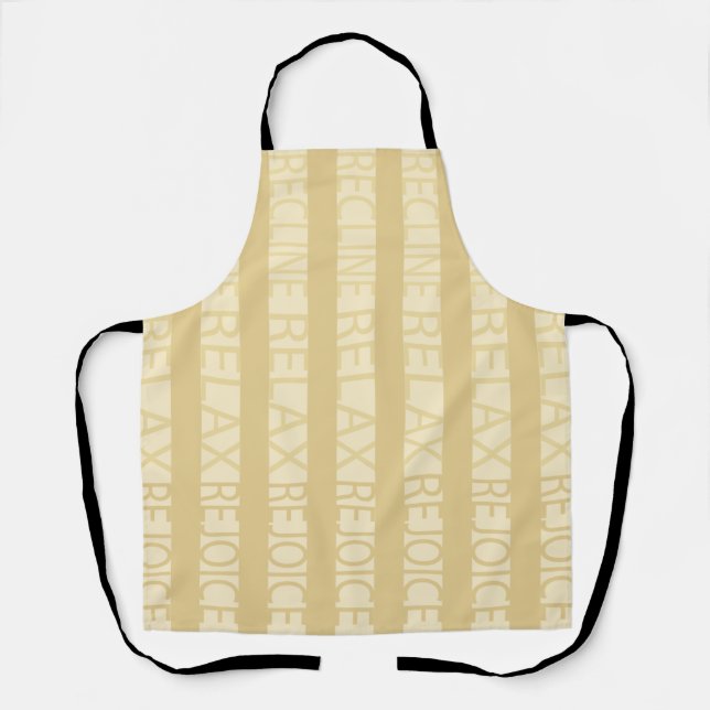 Tablier Passover Recline Relax Rejoice Apron (Recto)