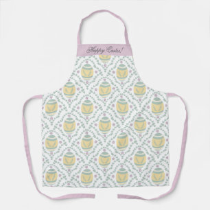 Tablier Pastel Damask Oeufs de Pâques Motif