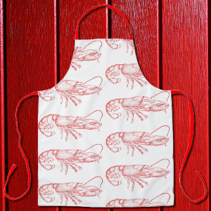 Tablier Pâte rouge Vintage sur tous les supports Imprimer